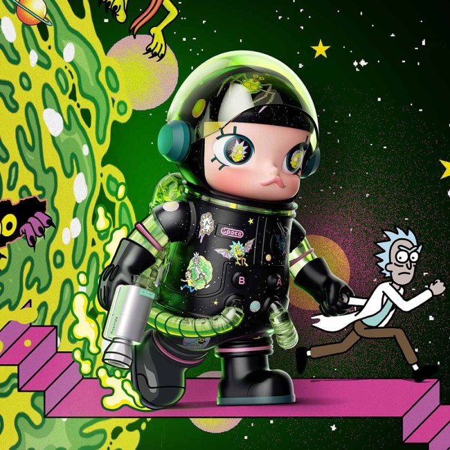 その他 MEGA SPACE MOLLY 400% Rick and Morty Pop Mart MEGA SPACE MOLLY 400% Rick and Morty