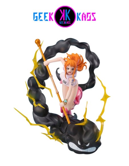 FIGURA - ONE PIECE - NAMI LIGHTNING BLAST 17CM - TAMASHII NATIONS, FIGUARTS ZERO