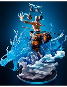 FIGURA - ONE PIECE - ENEL SIXTY MILLION VOLT LIGHTNING DRAGON 31,5CM - TAMASHII NATIONS, FIGUARTS ZERO 2