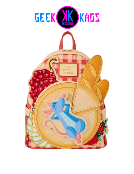 MINI MOCHILA - PIXAR - RATATOUILLE - LOUNGEFLY MINI MOCHILA - PIXAR - RATATOUILLE - LOUNGEFLY