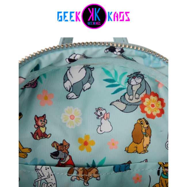 MINI MOCHILA - DOGS AND CATS - DISNEY - LOUNGEFLY