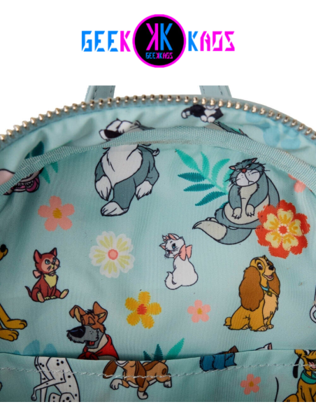 MINI MOCHILA - DOGS AND CATS - DISNEY - LOUNGEFLY