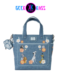 CONVERTIBLE TOTE BAG - DOGS AND CATS - DISNEY - LOUNGEFLY