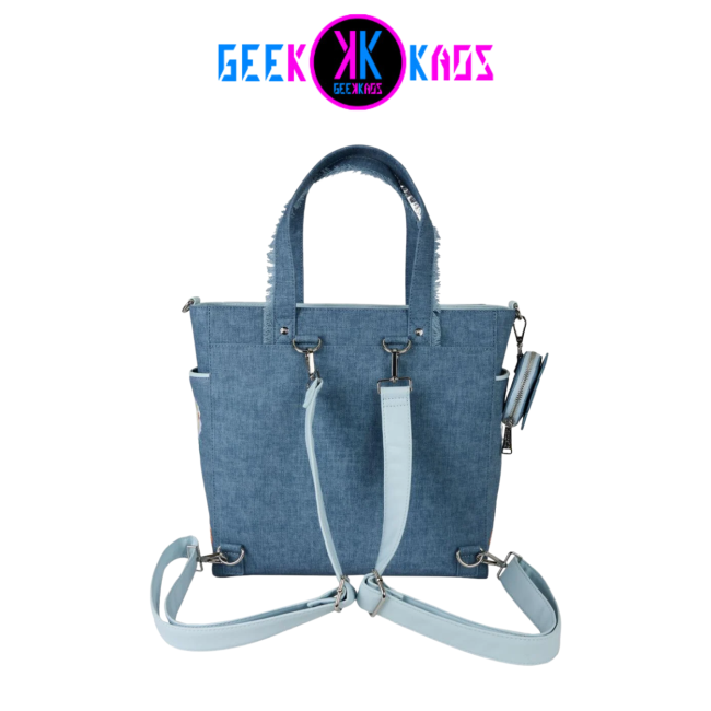 CONVERTIBLE TOTE BAG - DOGS AND CATS - DISNEY - LOUNGEFLY