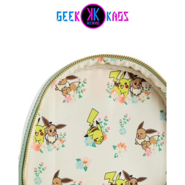 MINI MOCHILA - POKEMON - PIKACHU & EEVEE - LOUNGEFLY