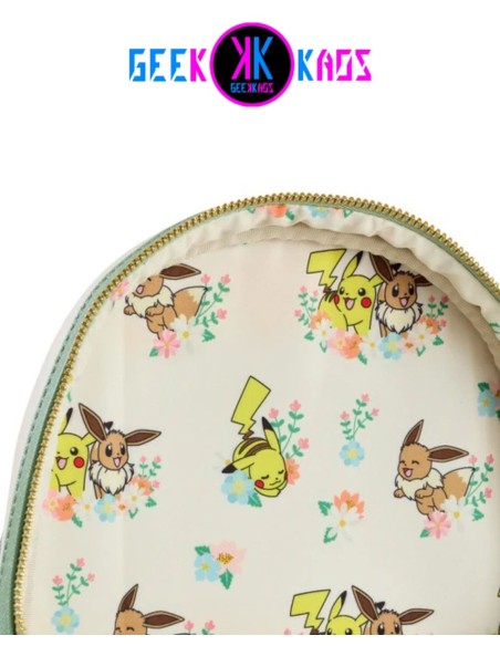 MINI MOCHILA - POKEMON - PIKACHU & EEVEE - LOUNGEFLY MINI MOCHILA - POKEMON - PIKACHU & EEVEE - LOUNGEFLY