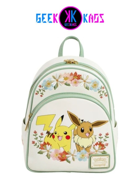 MINI MOCHILA - POKEMON - PIKACHU & EEVEE - LOUNGEFLY MINI MOCHILA - POKEMON - PIKACHU & EEVEE - LOUNGEFLY