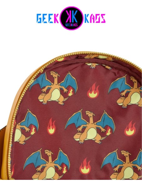 MINI MOCHILA - POKEMON - CHARIZARD - LOUNGEFLY MINI MOCHILA - POKEMON - CHARIZARD - LOUNGEFLY