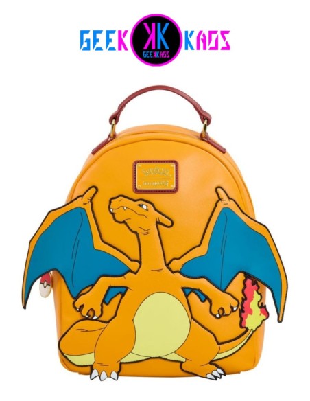 MINI MOCHILA - POKEMON - CHARIZARD - LOUNGEFLY MINI MOCHILA - POKEMON - CHARIZARD - LOUNGEFLY