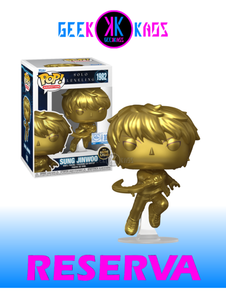 FUNKO POP! - SOLO LEVELING - SUNG JINWOO 1982 (SE) ( anime of the year 2025 )