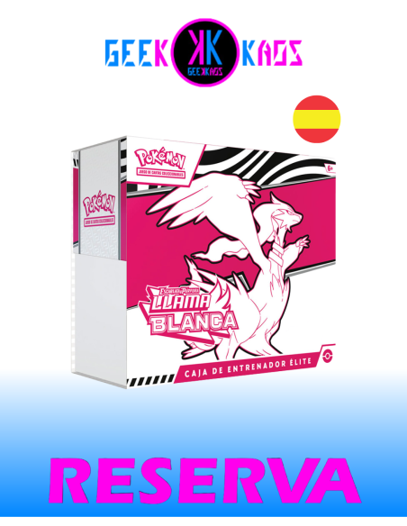 POKEMON TCG - CAJA DE ELITE DE ENTRENADOR RESHIRAM - ETB ESPAÑOL POKEMON TCG - CAJA DE ELITE DE ENTRENADOR RESHIRAM - ETB ESPAÑOL