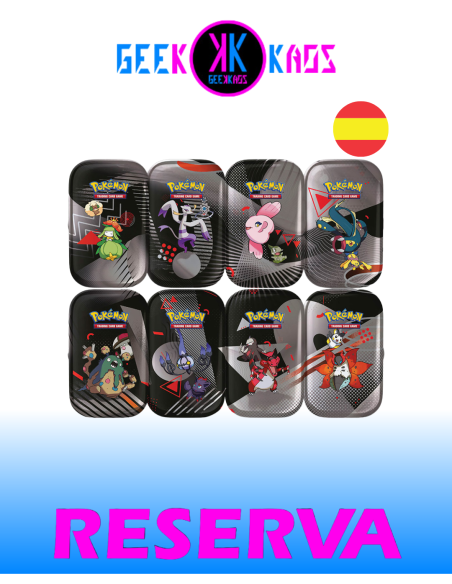 POKEMON TCG - MINI TINS JULIO 2025 - ESPAÑOL POKEMON TCG - MINI TINS JULIO 2025 - ESPAÑOL