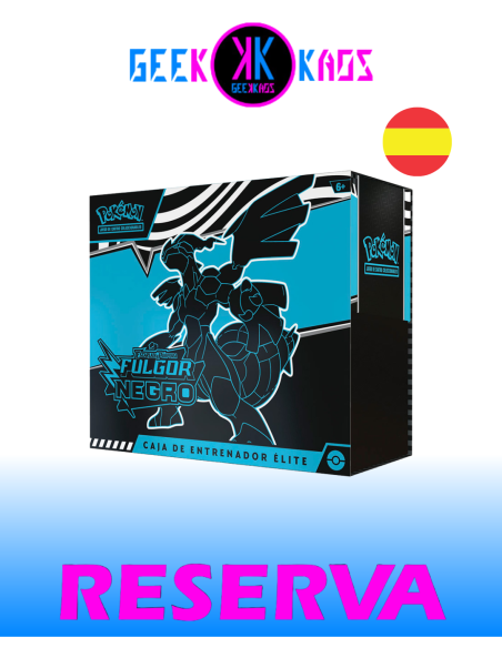 POKEMON TCG - CAJA DE ELITE DE ENTRENADOR ZEKROM - ETB ESPAÑOL
