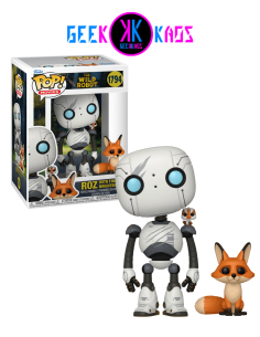 FUNKO POP! - THE WILD ROBOT - ROZ WITH FLINK & BRIGHTBILL 1794
