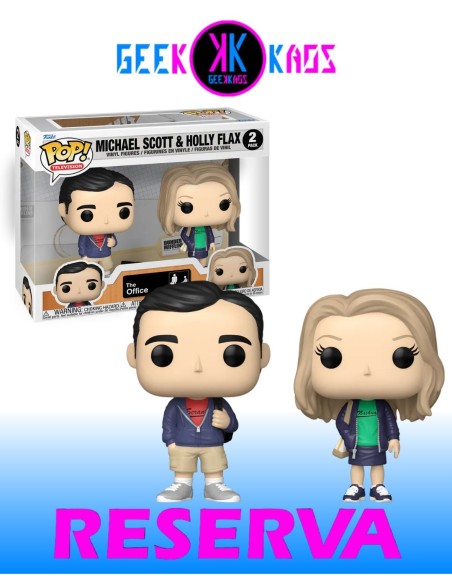 FUNKO POP! - THE OFFICE - MICHAEL SCOTT & HOLLY FLAX (2-PACK)