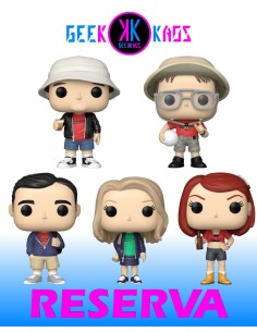 4-PACK - FUNKO POP! - THE OFFICE - DWIGHT 1670, KEVIN 1671, MEREDITH 1672, MICHAEL & HOLLY (2-PACK)