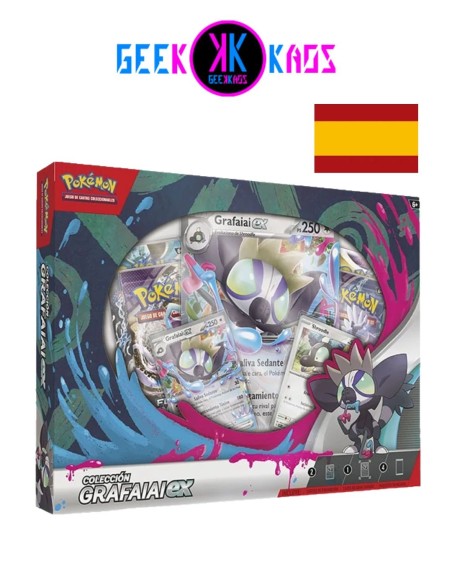 POKEMON TCG - COLECCION GRAFAIAIA EX - ESPAÑOL