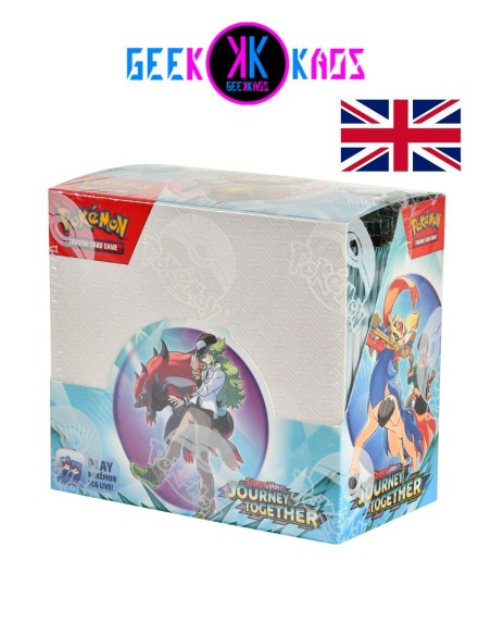 POKEMON TCG - BOOSTER DISPLAY - JOURNEY TOGETHER (36 SOBRES) - INGLES