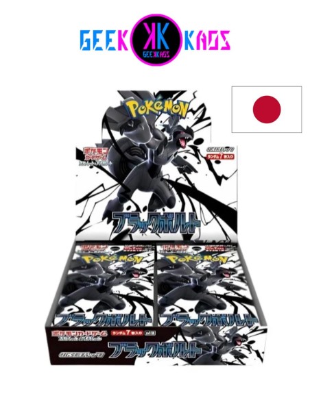 POKEMON TCG - BOOSTER DISPLAY - BLACK BOLT (20 SOBRES) - JAPONES