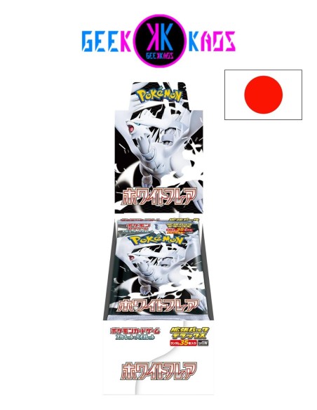 POKEMON TCG - BOOSTER DELUX - WHITE FLARE (4 SOBRES DE 35 CARTAS) - JAPONES