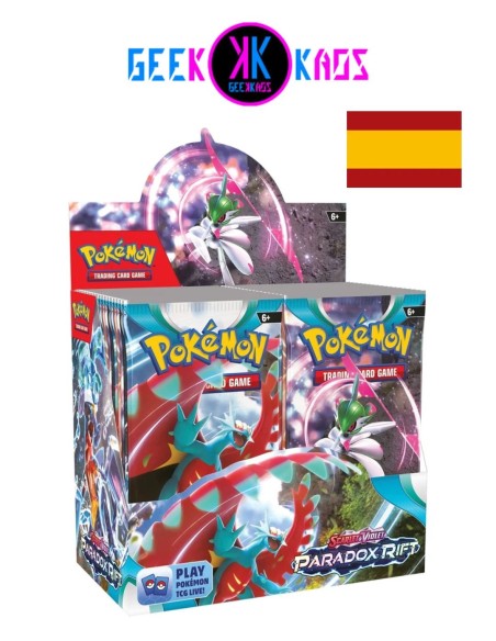 POKEMON TCG - BOOSTER BOX - BRECHA PARADOJICA (36 SOBRES) - ESPAÑOL