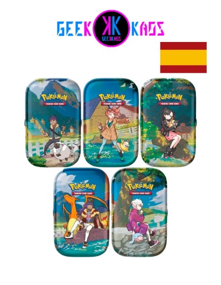 POKEMON TCG - 1 MINI LATA POKEMON - CENIT SUPREMO - ESPAÑOL