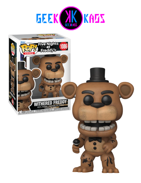 FUNKO POP! - FIVE NIGHTS AT FREDDY´S - WHITERED FREDDY 1086