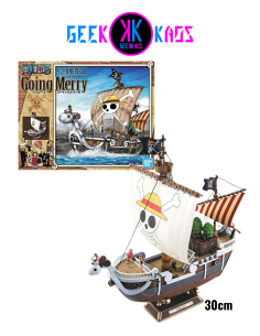MAQUETA BARCO - ONE PIECE - MONKEY D. LUFFY, GOING MERRY (30CM)