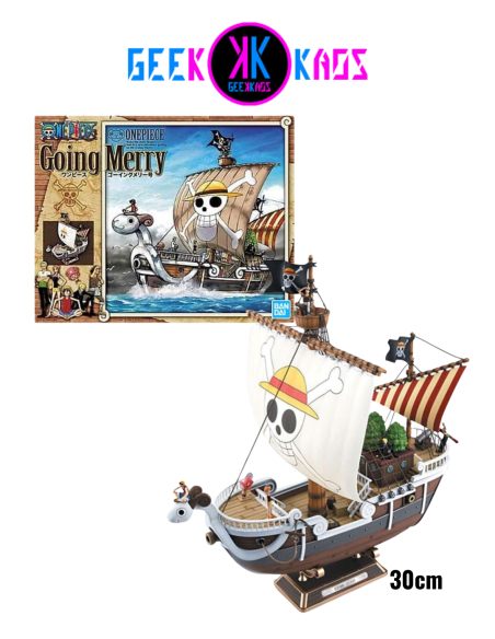 MAQUETA BARCO - ONE PIECE - MONKEY D. LUFFY, GOING MERRY (30CM) MAQUETA BARCO - ONE PIECE - MONKEY D. LUFFY, GOING MERRY (30CM)