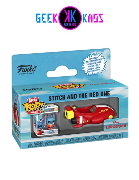 BITTY POP! RIDE - LILO & STITCH - STITCH & THE RED ONE