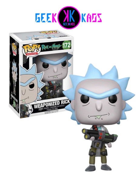 FUNKO POP! - RICK AND MORTY - WEAPONIZED RICK 172
