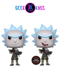 FUNKO POP! - RICK AND MORTY - WEAPONIZED RICK 172 (BUNDLE REGULAR + CHASE)