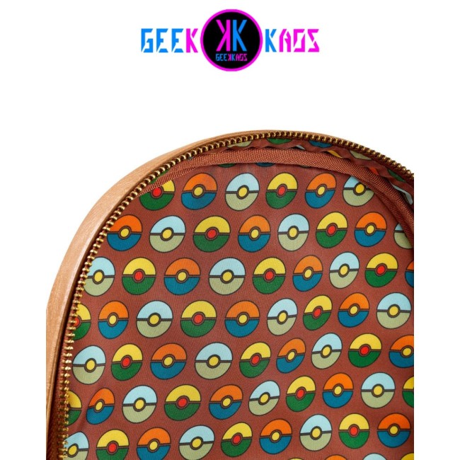 MINI MOCHILA - POKEMON - CAMPER PATCH - LOUNGEFLY