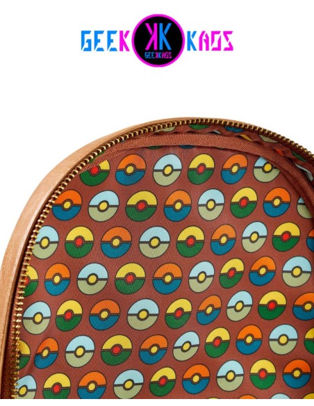MINI MOCHILA - POKEMON - CAMPER PATCH - LOUNGEFLY