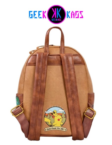 MINI MOCHILA - POKEMON - CAMPER PATCH - LOUNGEFLY