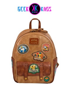 MINI MOCHILA - POKEMON - CAMPER PATCH - LOUNGEFLY