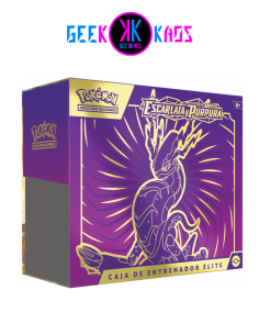 POKEMON TCG - CAJA ELITE ESCARLATA Y PURPURA MIRAIDON ETB ( ESPAÑOL )