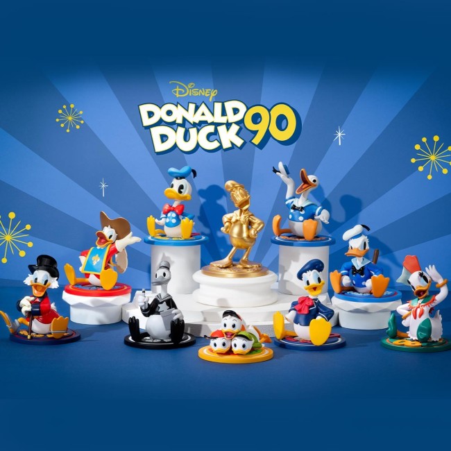 POP MART - DISNEY DONALD DUCK  90TH ANNIVERSARY SERIES FIGURES - 4-9CM