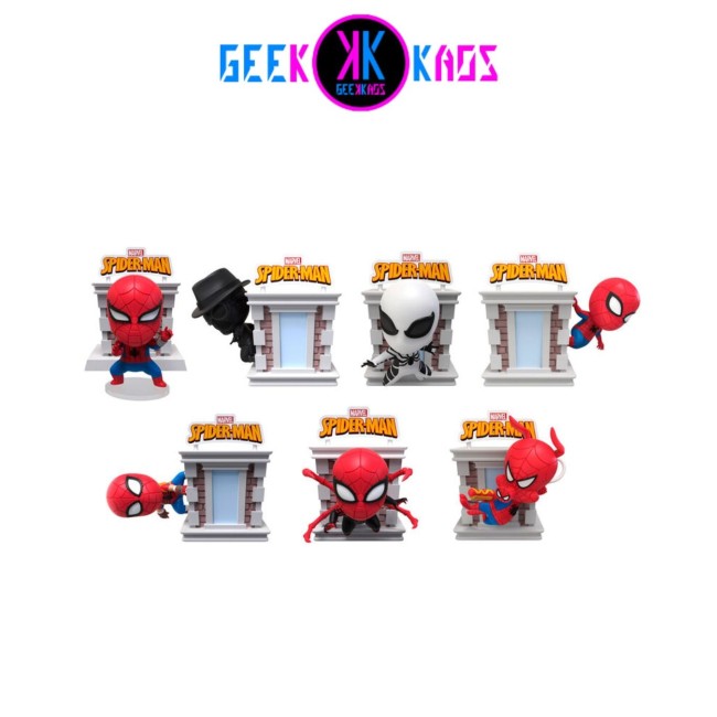 FIGURA MYSTERY - SPIDER-MAN - TOWER HERO BOX MARVEL - YUME TOYS