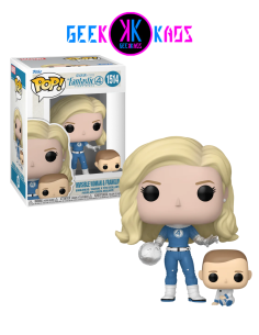 FUNKO POP! - FANTASTIC 4: FIRST STEPS - INVISIBLE WOMAN & FRANKLIN 1514