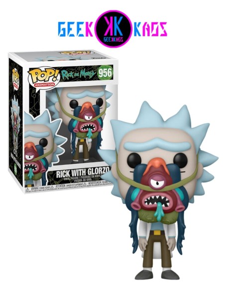 FUNKO POP! - RICK AND MORTY - RICK WITH GLORZO 956