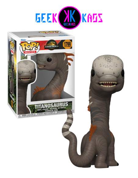 FUNKO POP! - JURASSIC WORLD: REBIRTH - TITANOSAURUS 1799 FUNKO POP! - JURASSIC WORLD: REBIRTH - TITANOSAURUS 1799