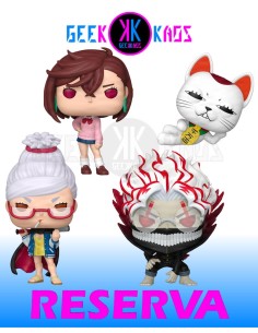 4-PACK - FUNKO POP! DAN DA DAN - MOMO 2099, OKARUN (TRANSFORMED) 2100, SEIKO 2101, TURBO GRANNY 2102