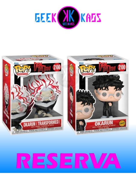 FUNKO POP! - DAN DA DAN - OKARUN (TRANSFORMED) 2100 (BUNDLE REGULAR + CHASE)