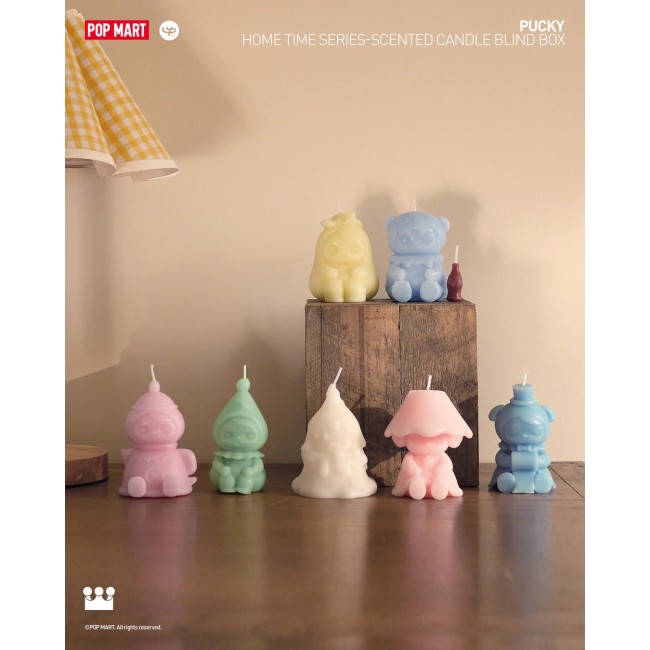 POP MART - PUCKY - HOME TIME SERIES - SCENTED CANDLE BLIND BOX