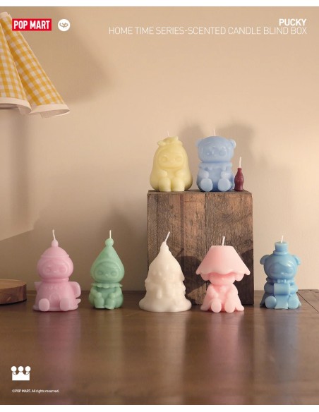 POP MART - PUCKY - HOME TIME SERIES - SCENTED CANDLE BLIND BOX
