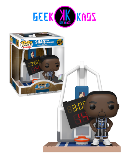 FUNKO POP! DELUXE - NBA - SHAQ 200 WITH BACKBOARD 207