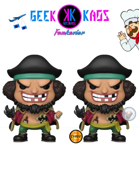 FUNKO POP! - ONE PIECE - MARSHALL D. TEACH 1921 (SE) (BUNDLE REGULAR + CHASE)