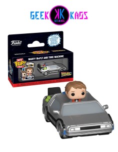 BITTY POP! RIDE - BACK TO THE FUTURE - MARTY MCFLY AND TIME MACHINE
