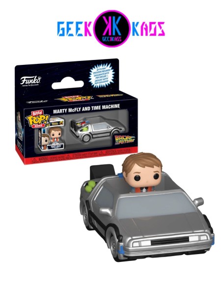 BITTY POP! RIDE - BACK TO THE FUTURE - MARTY MCFLY AND TIME MACHINE BITTY POP! RIDE - BACK TO THE FUTURE - MARTY MCFLY AND TIME MACHINE